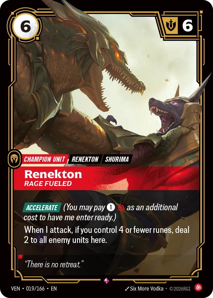 Renekton, Rage Fueled (Vendetta #19)