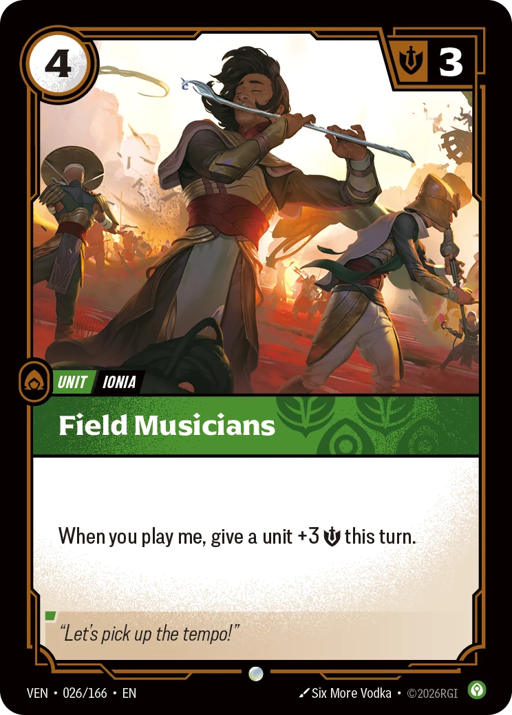 Field Musicians (Vendetta #26)
