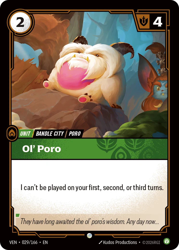 Ol' Poro (Vendetta #29)