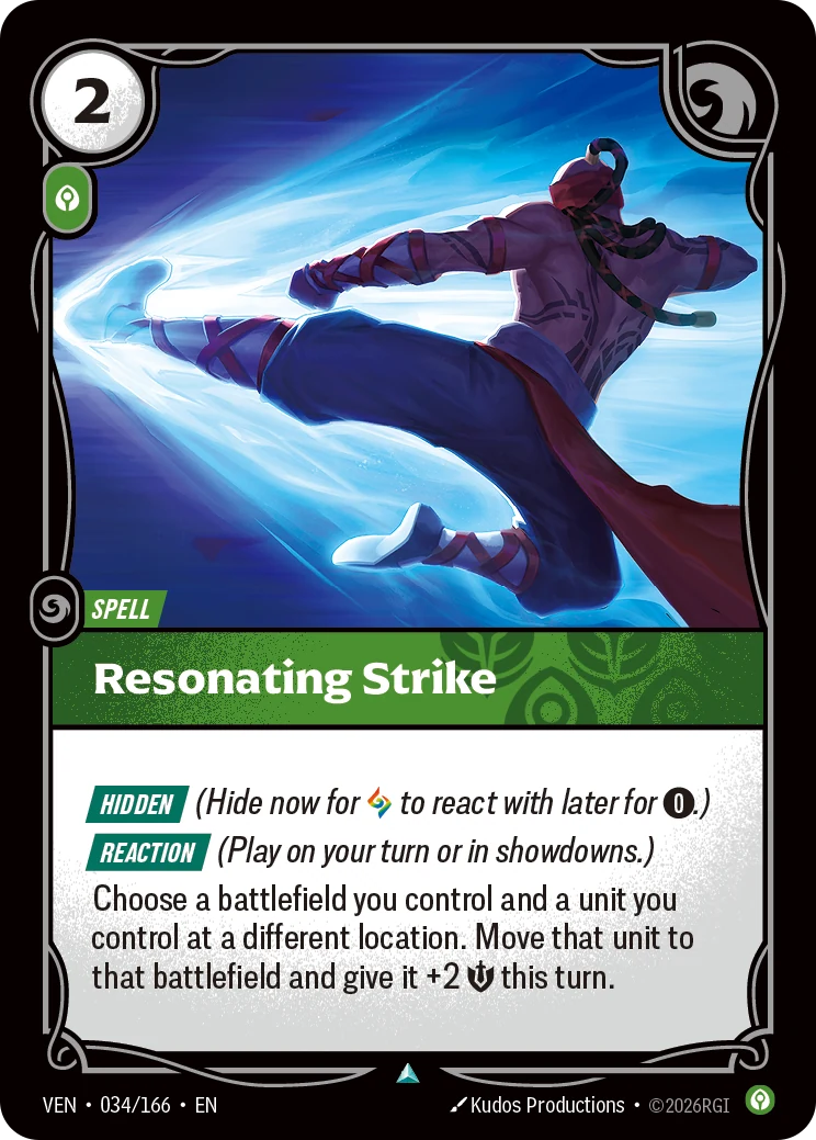 Resonating Strike (Vendetta #34)