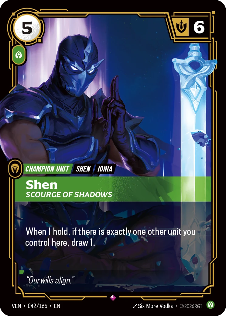 Shen, Scourge of Shadows (Vendetta #42)