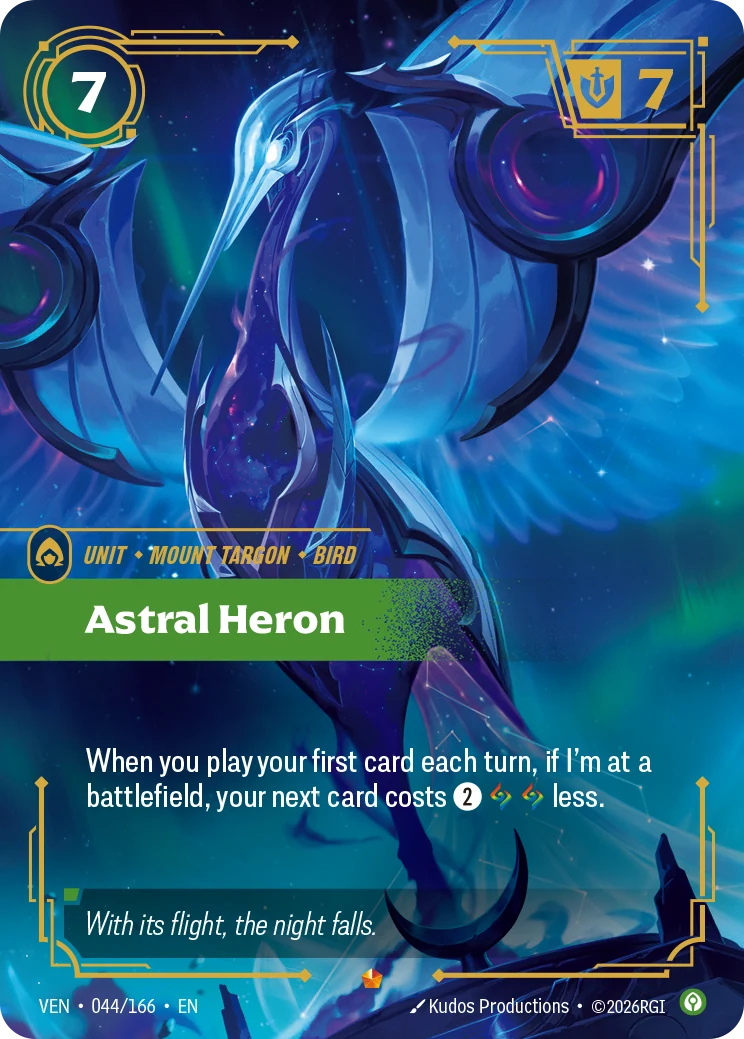Astral Heron (Vendetta #44)