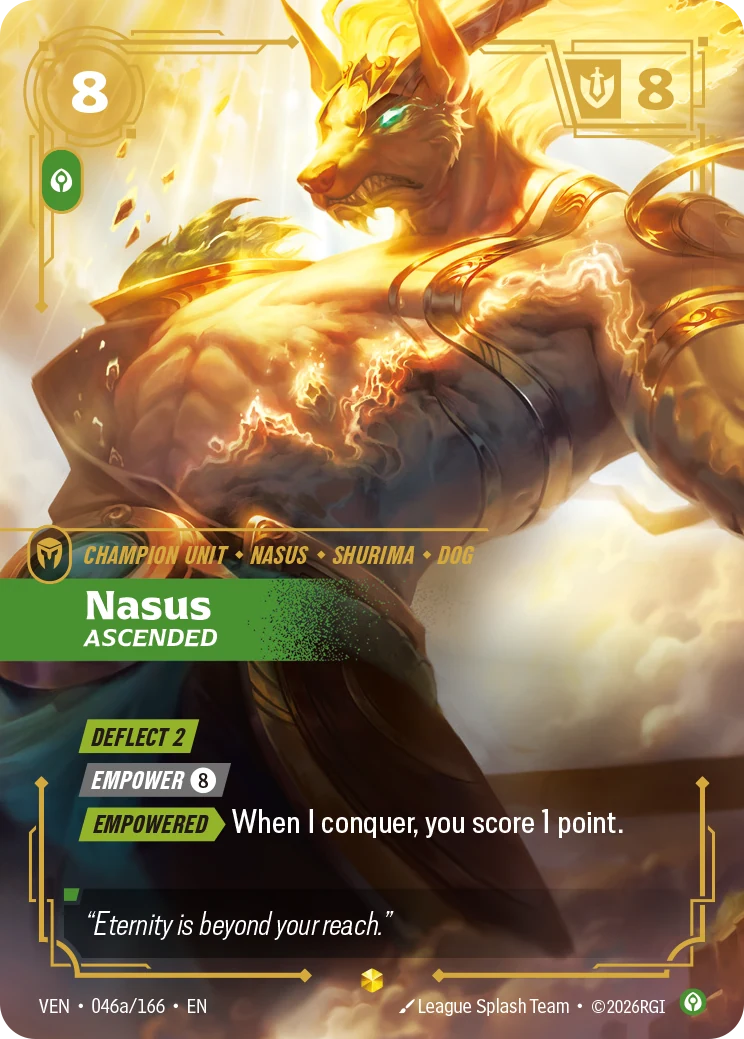Nasus, Ascended (Alternate Art) (Vendetta #46)