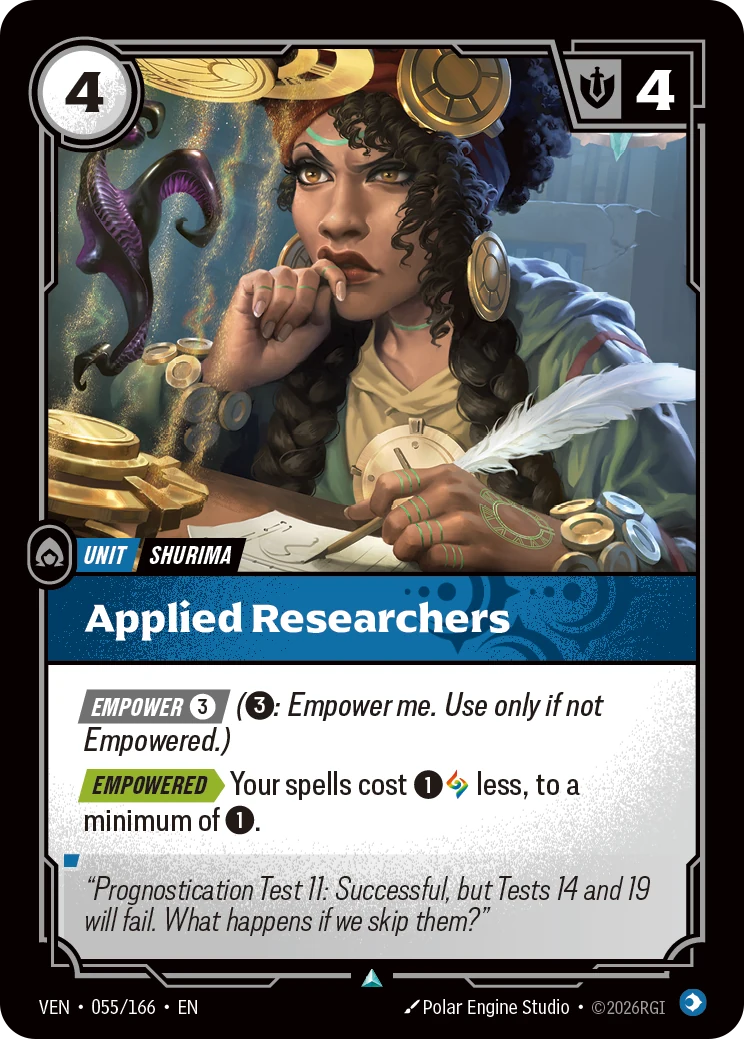 Applied Researchers (Vendetta #55)
