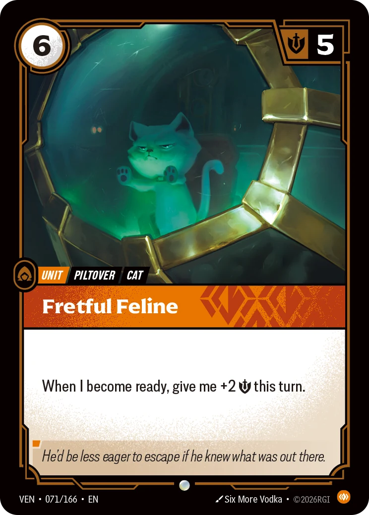 Fretful Feline (Vendetta #71)