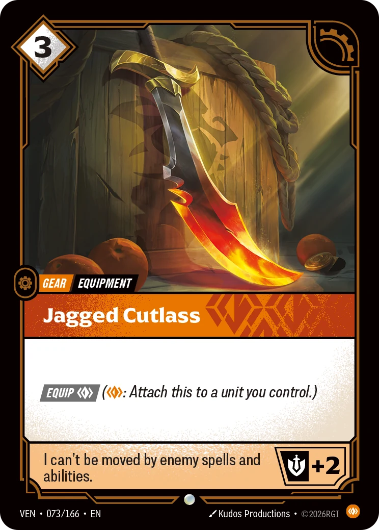 Jagged Cutlass (Vendetta #73)