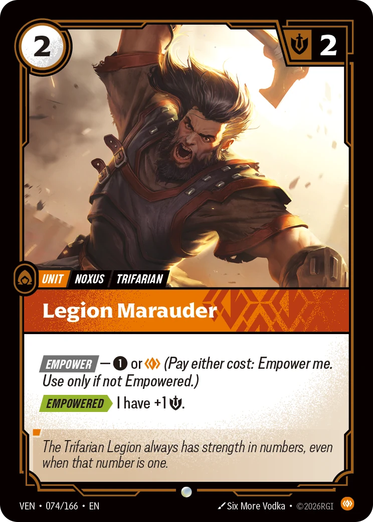Legion Marauder (Vendetta #74)