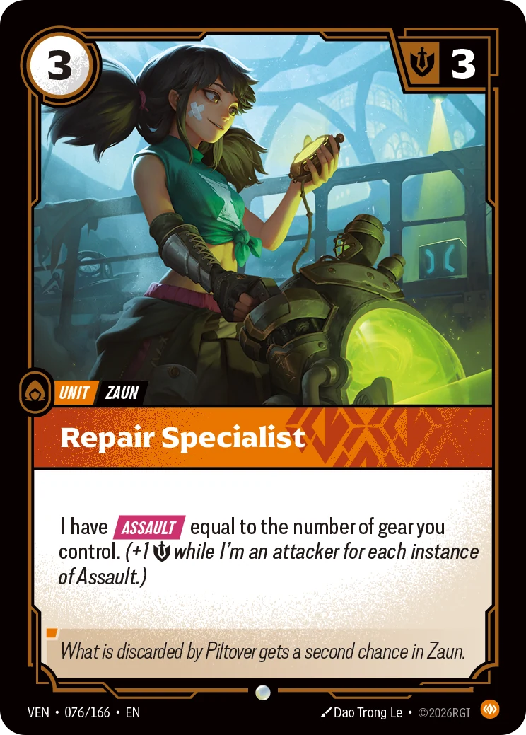 Repair Specialist (Vendetta #76)