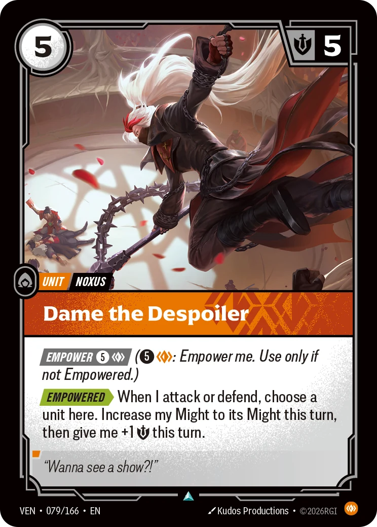 Dame the Despoiler (Vendetta #79)