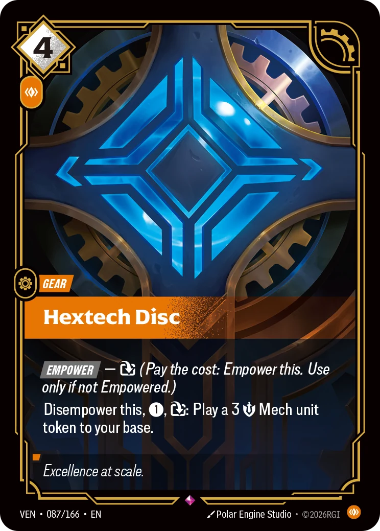 Hextech Disc (Vendetta #87)