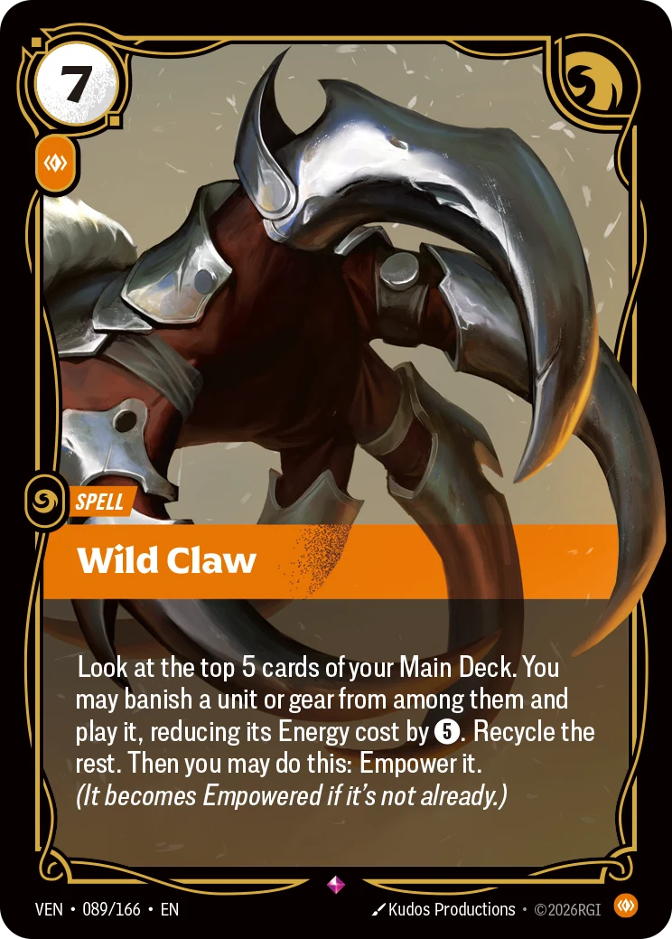 Wild Claw (Vendetta #89)