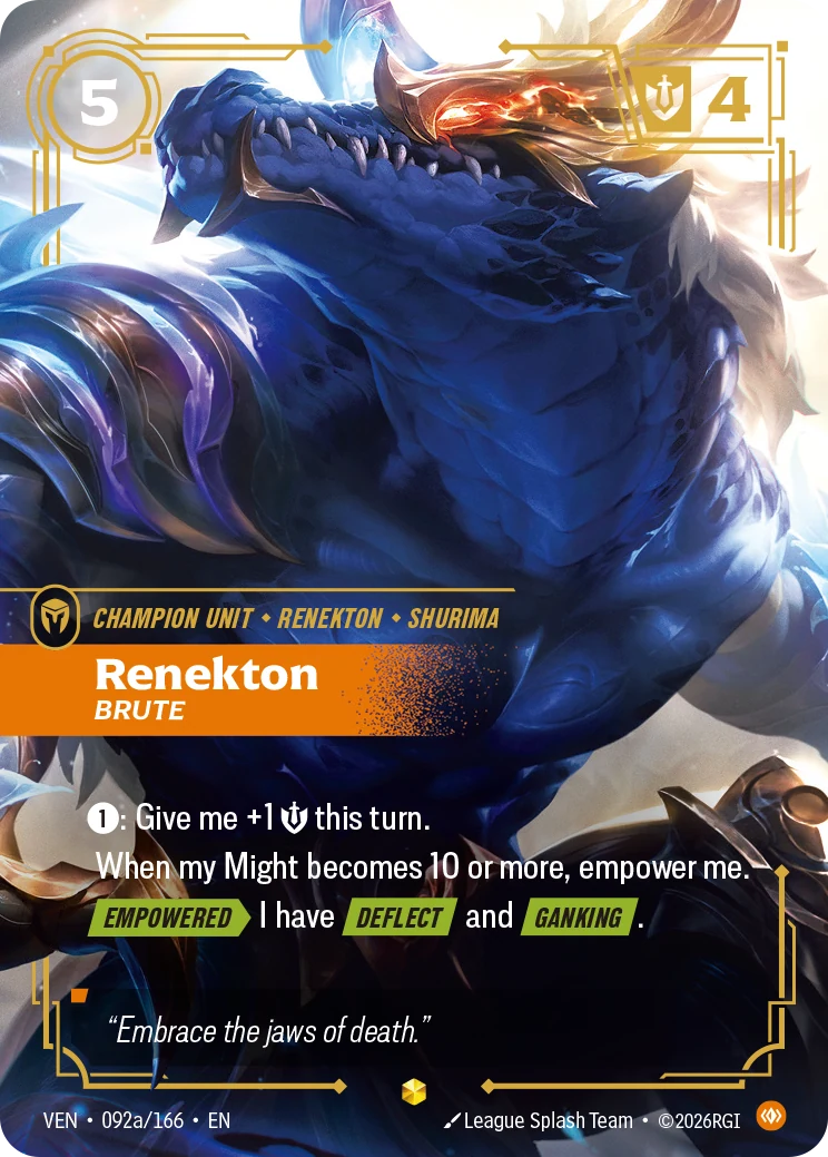 Renekton, Brute (Vendetta #92)