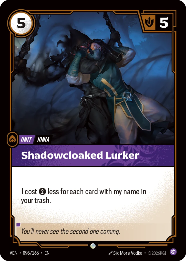Shadowblade Lurker (Vendetta #96)