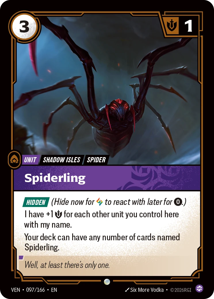 Spiderling (Vendetta #97)