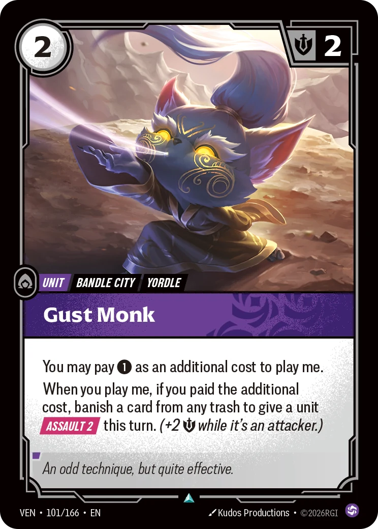Gust Monk (Vendetta #101)