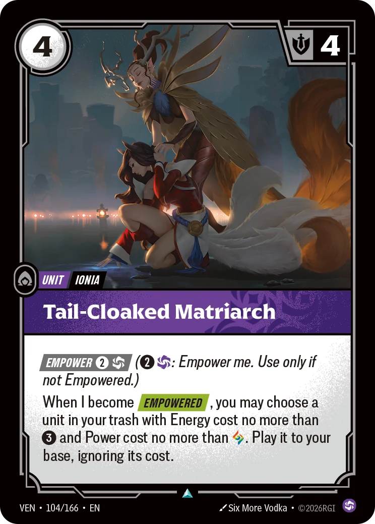 Tail-Cloaked Matriarch (Vendetta #104)