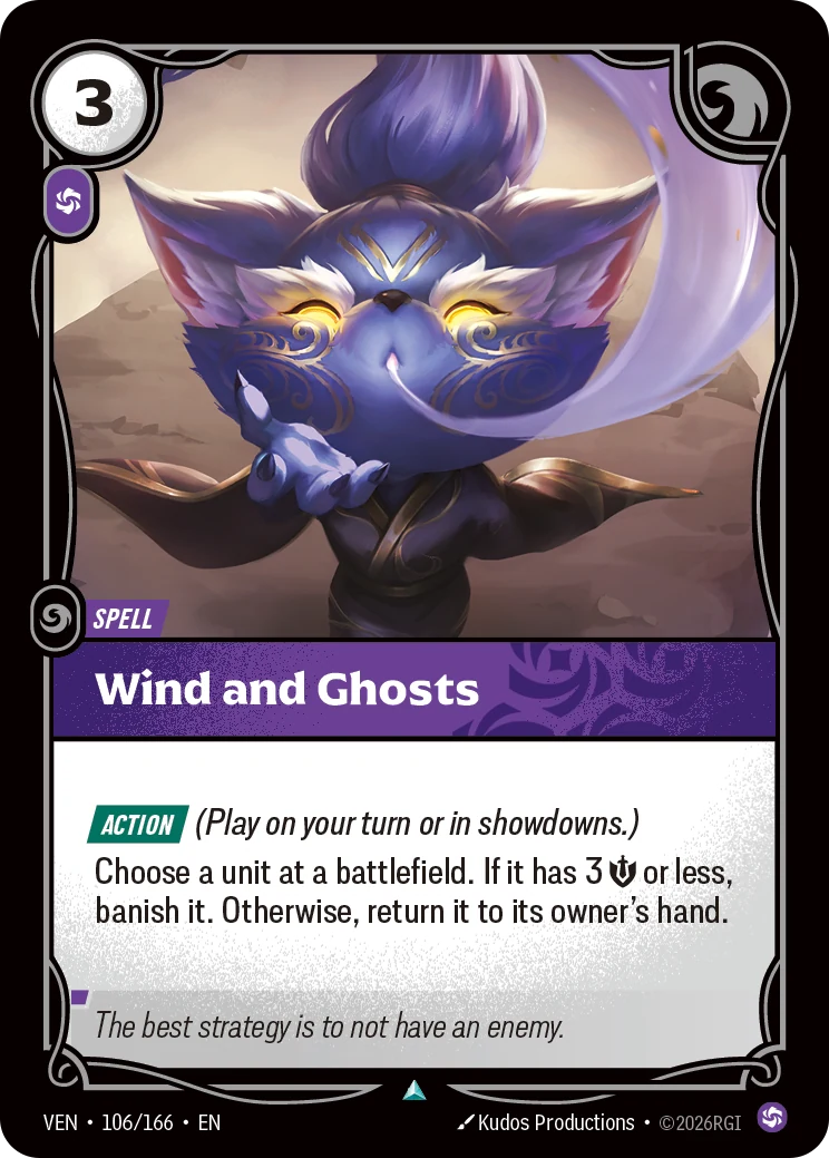 Wind and Ghosts (Vendetta #106)