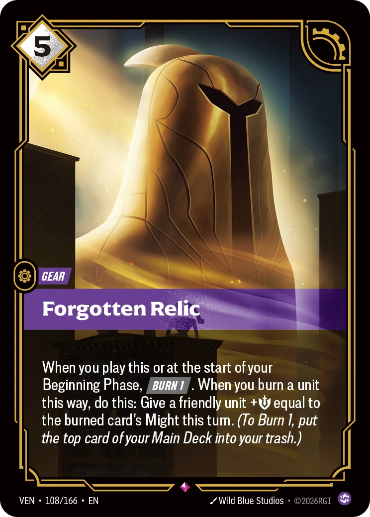 Forgotten Relic (Vendetta #108)