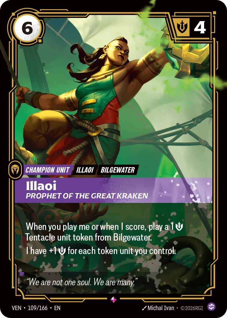 Illaoi, Prophet of the Great Kraken (Vendetta #109)