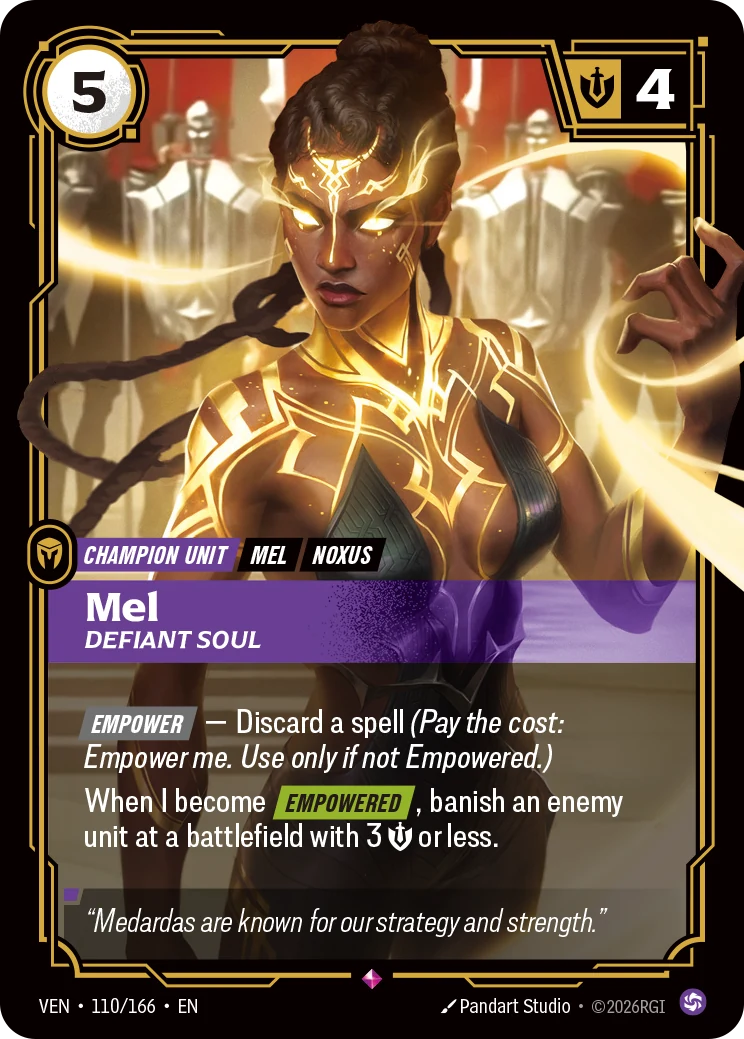 Mel, Defiant Soul (Vendetta #110)