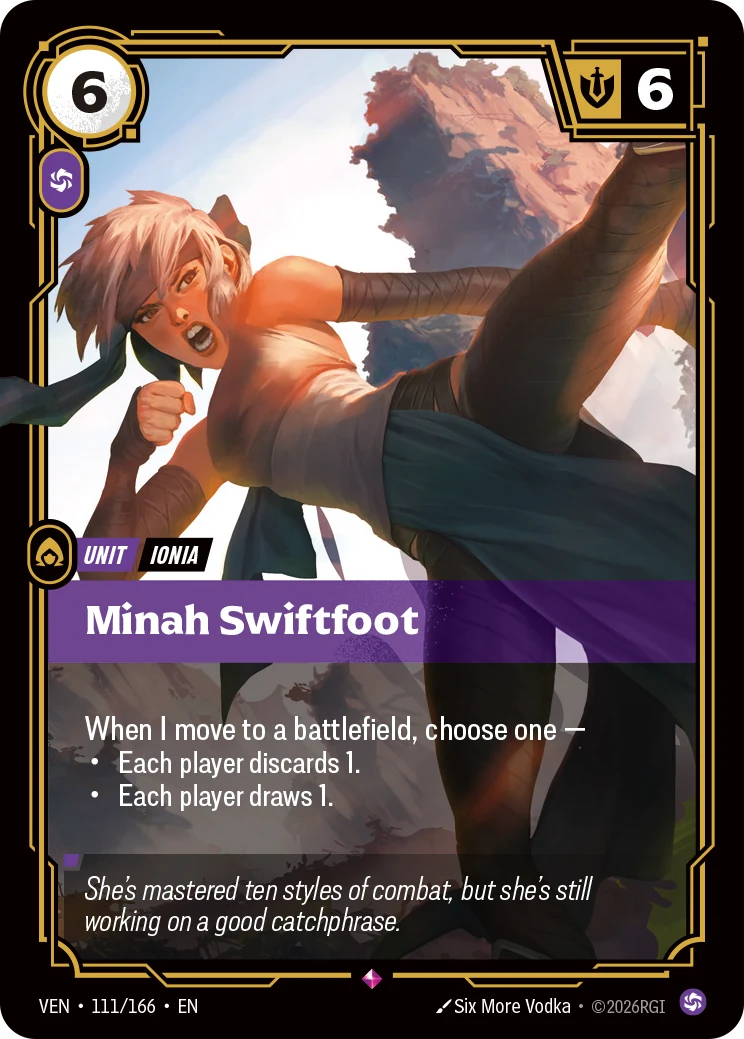 Minah Swiftfoot (Vendetta #111)