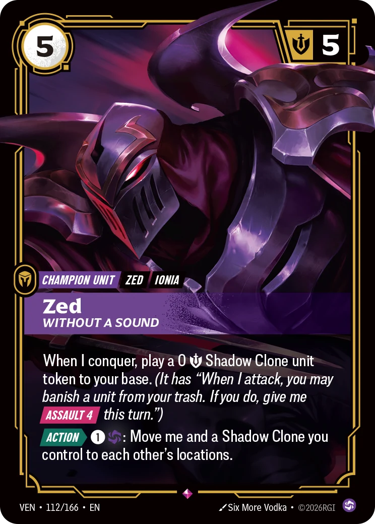 Zed, Without a Sound (Vendetta #112)