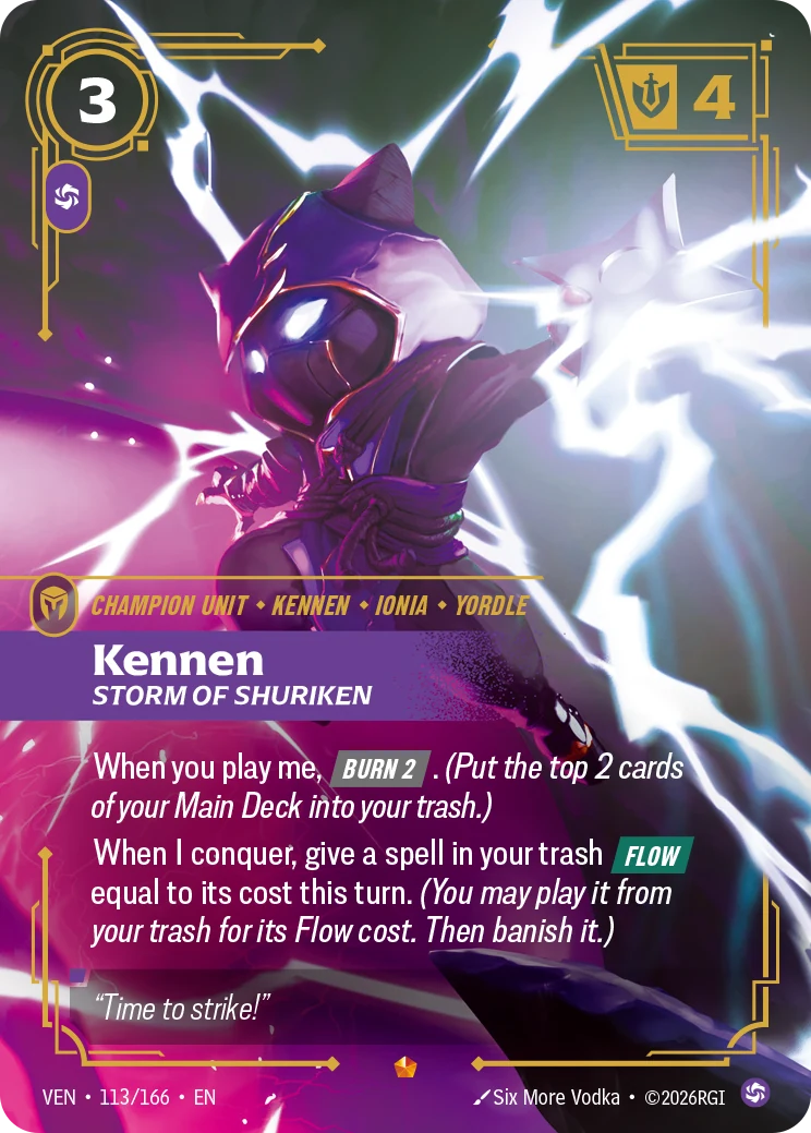 Kennen, Storm of Shuriken (Vendetta #113)