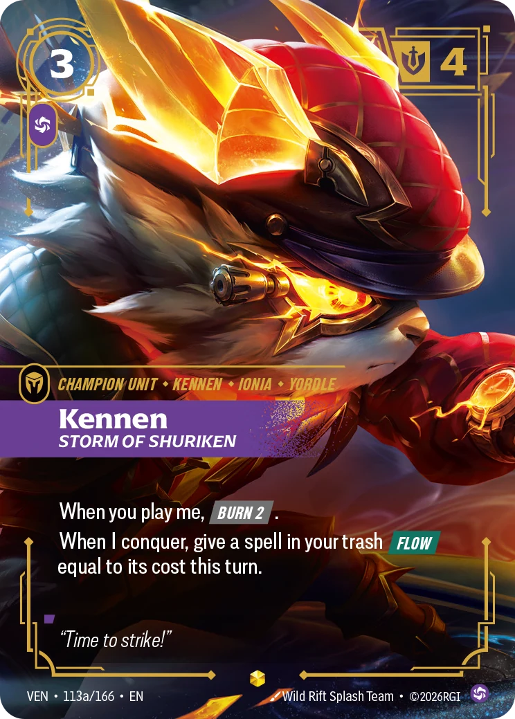 Kennen, Storm of Shuriken (Vendetta #113)