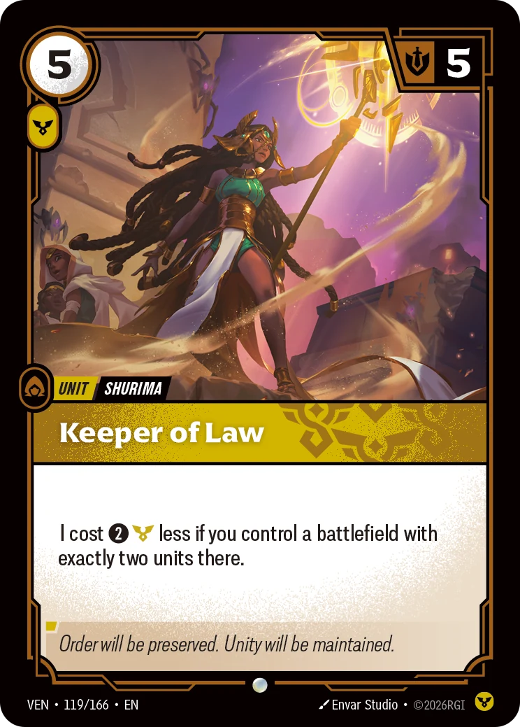 Keeper of Law (Vendetta #119)