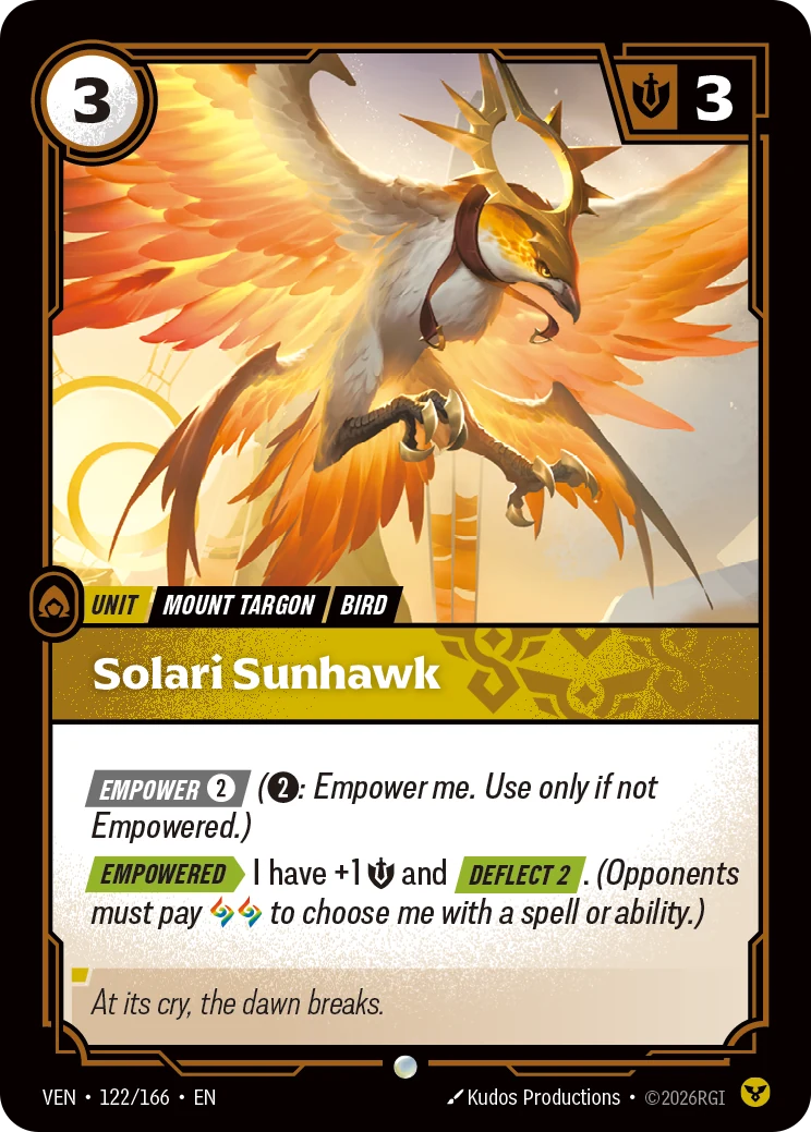 Solari Sunhawk (Vendetta #122)
