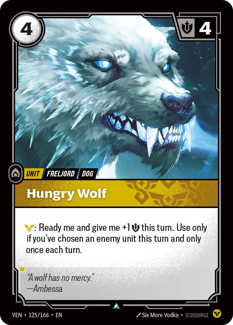 Hungry Wolf (Vendetta #125)