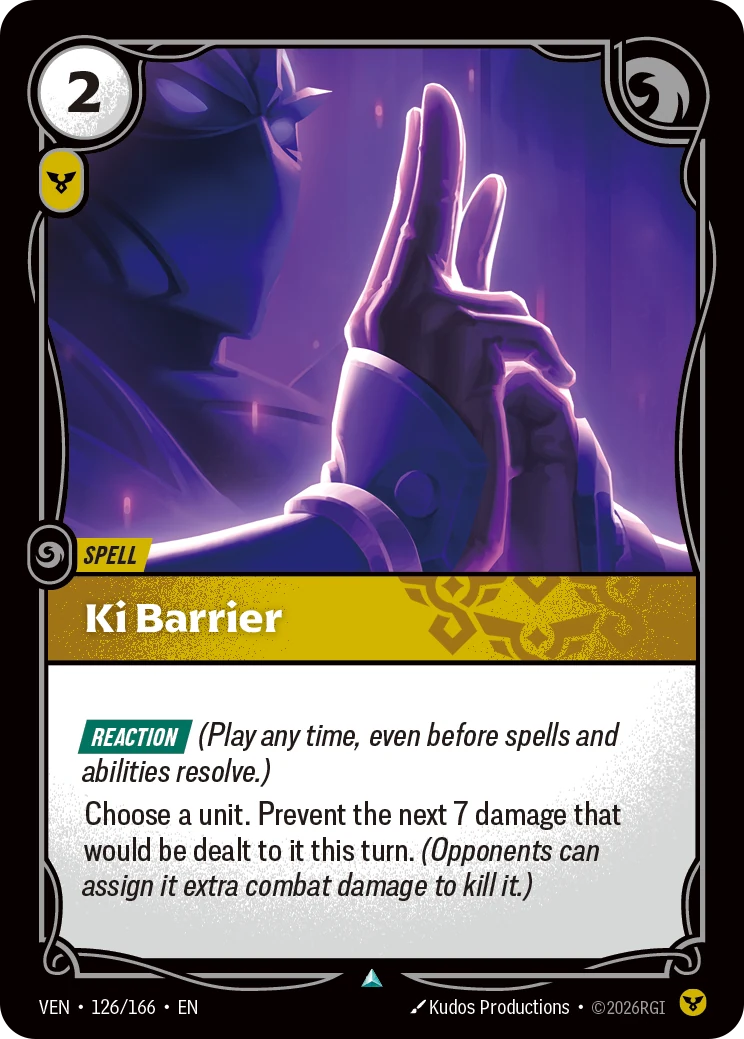 Ki Barrier (Vendetta #126)