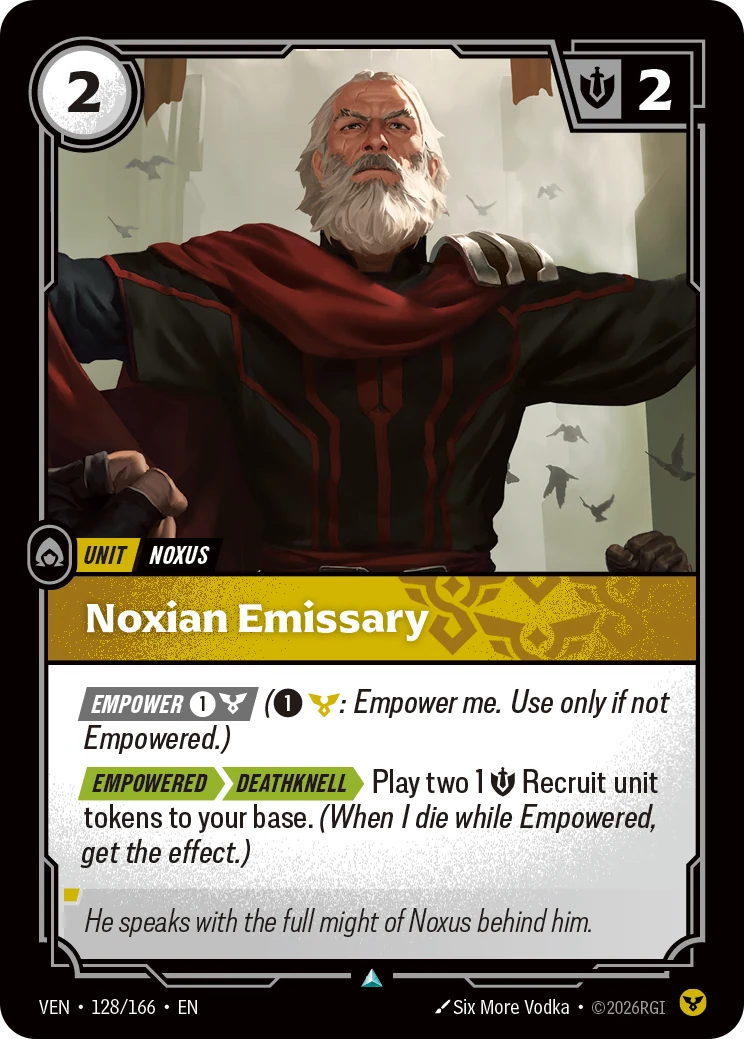 Noxian Emissary (Vendetta #128)