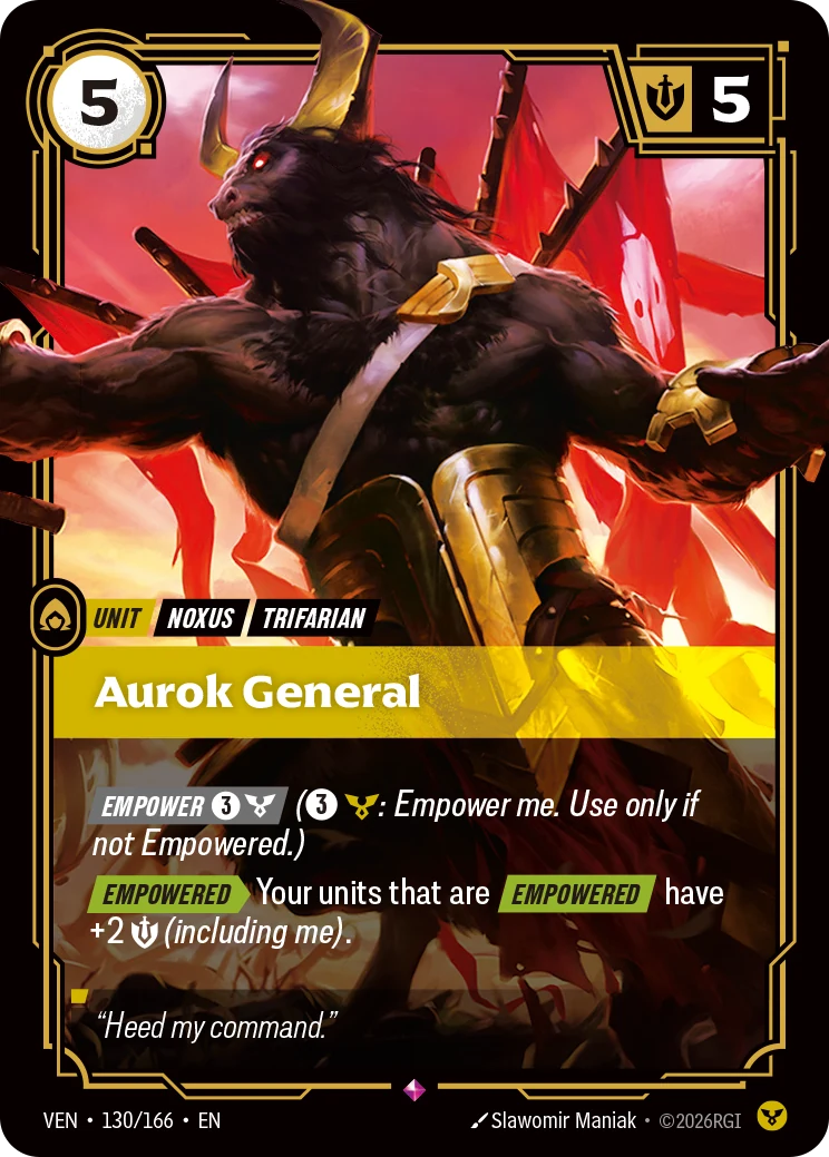 Aurok General (Vendetta #130)