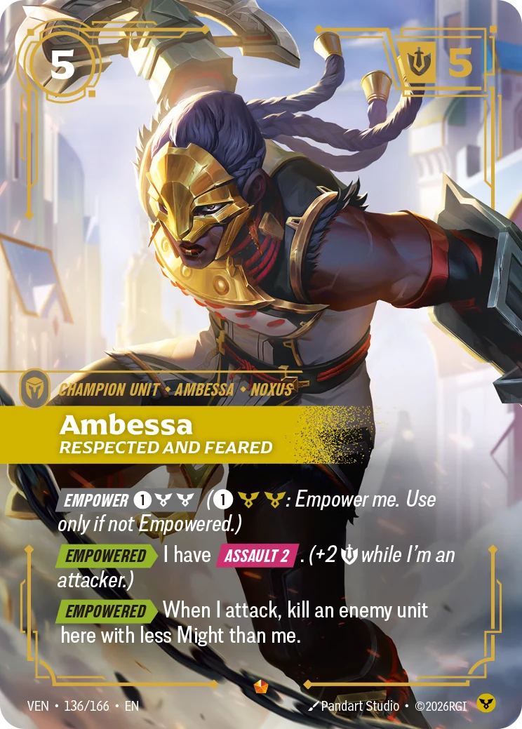 Ambessa, Respected and Feared (Vendetta #136)