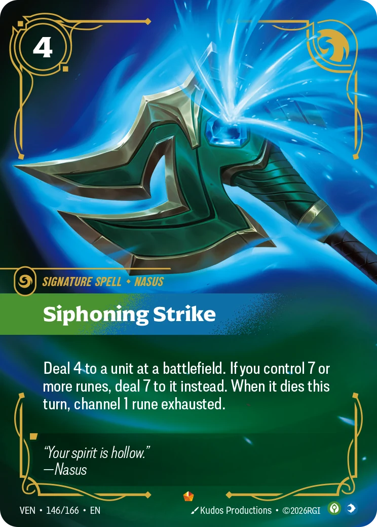 Siphoning Strike (Vendetta #146)