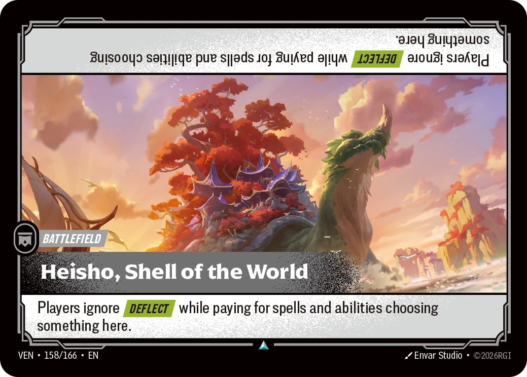 Heisho, Shell of the World (Vendetta #158)