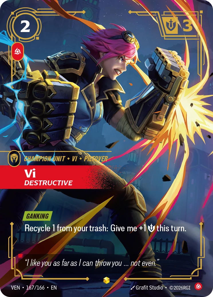 Vi, Destructive (Vendetta #167)