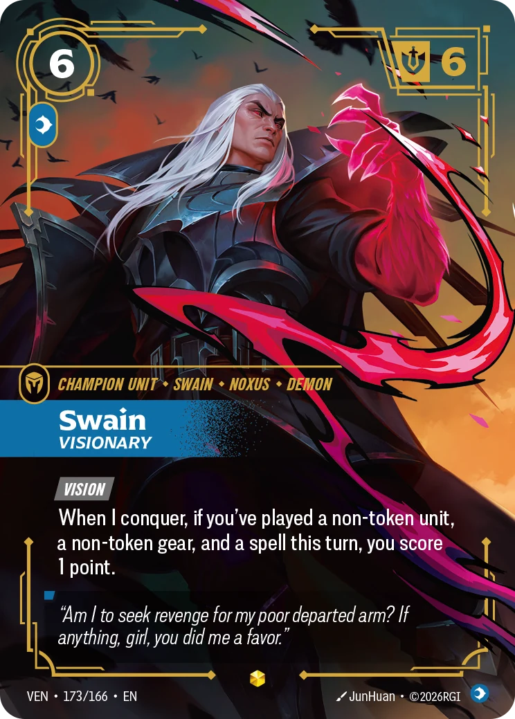 Swain, Visionary (Vendetta #173)