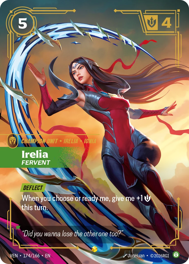 Irelia, Fervent (Vendetta #174)