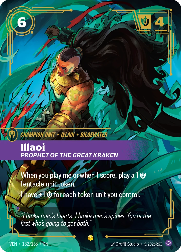 Illaoi, Prophet of the Great Kraken (Vendetta #182)