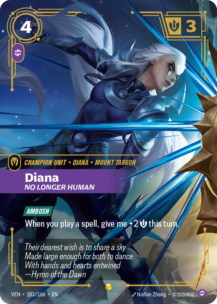Diana, No Longer Human (Vendetta #183)