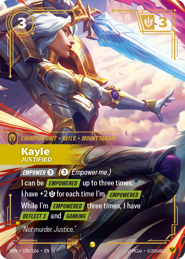 Kayle, Justified (Vendetta #185)