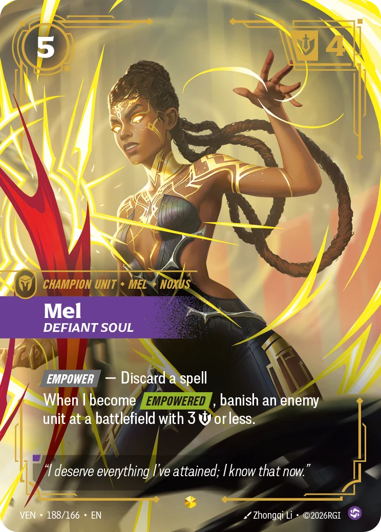 Mel, Defiant Soul (Vendetta #188)