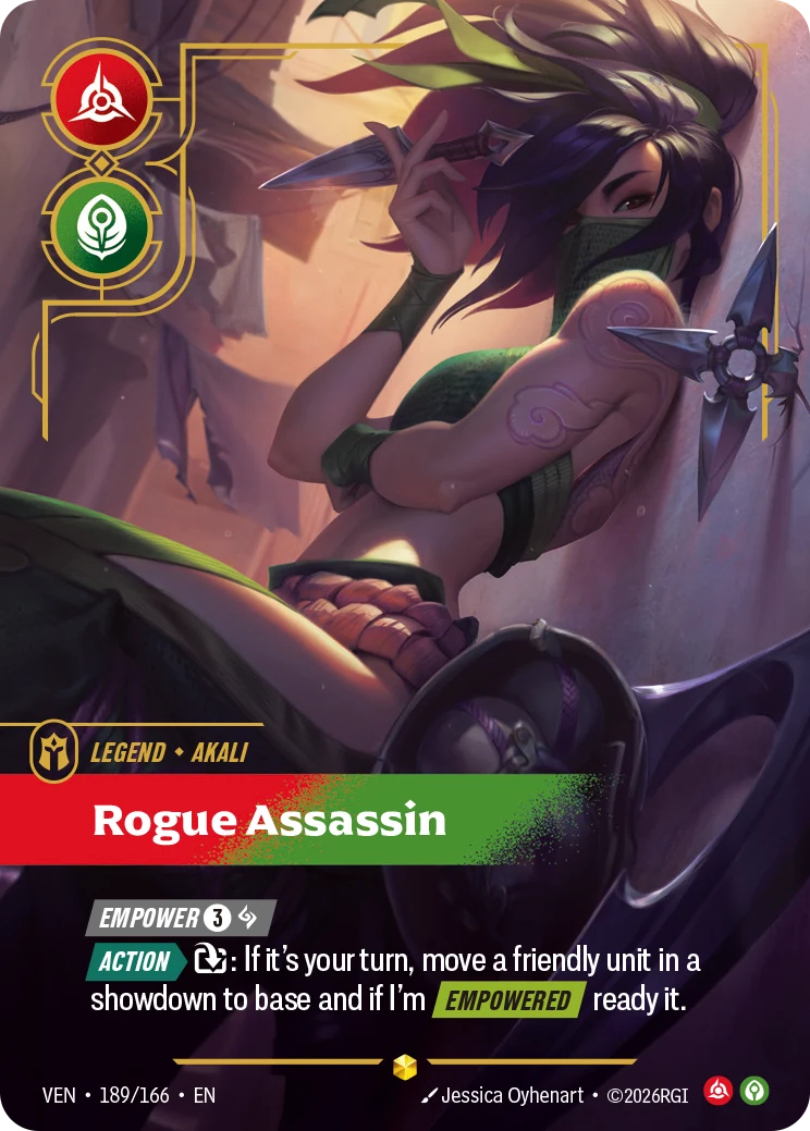 Akali - Rogue Assassin (Overnumbered) (Vendetta #189)