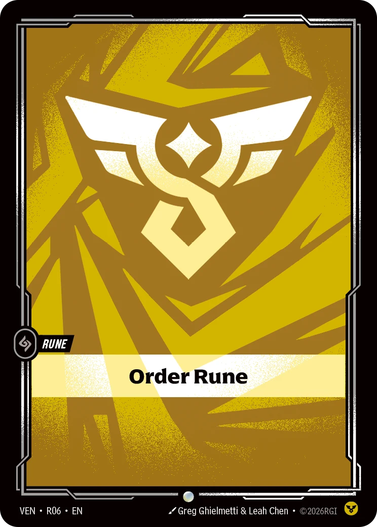 Order Rune (Vendetta #6)